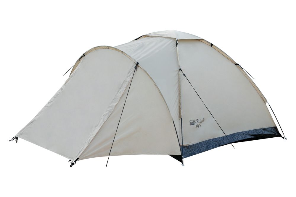 Палатка туристическая 3-х местная Tramp Lite Fly 3 Sand (V2) (4000 mm) - фото