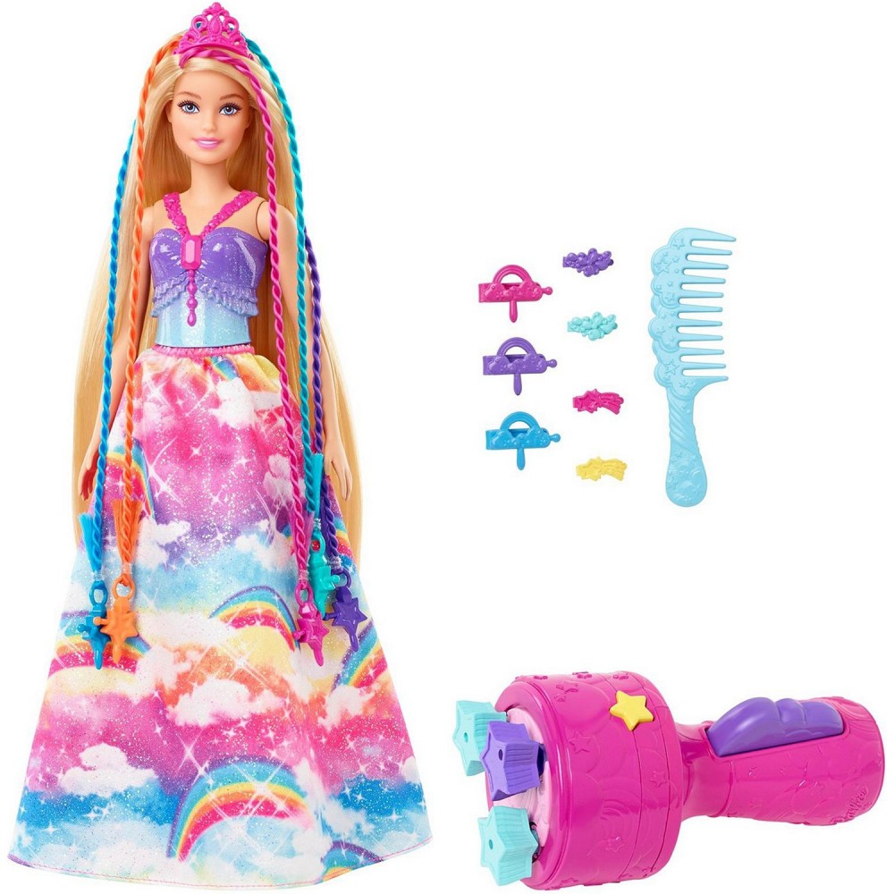 Кукла Барби Принцесса с кудрявыми прядями GTG00 - фото