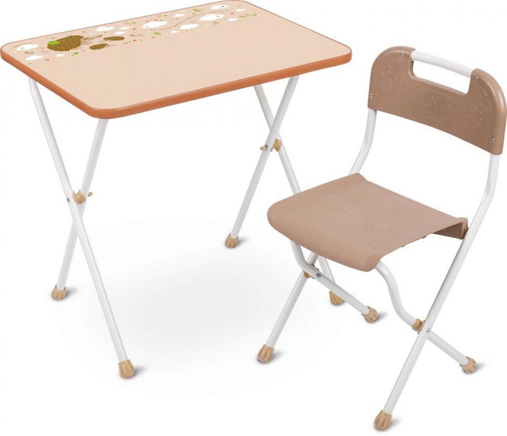 Комплект детской мебели складной НИКА КА2/Б Алина (стол+стул) - фото