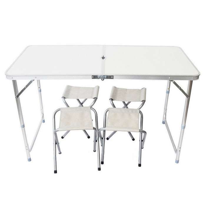 Набор туристической мебели (складной стол+4 стула) Ausini 12060