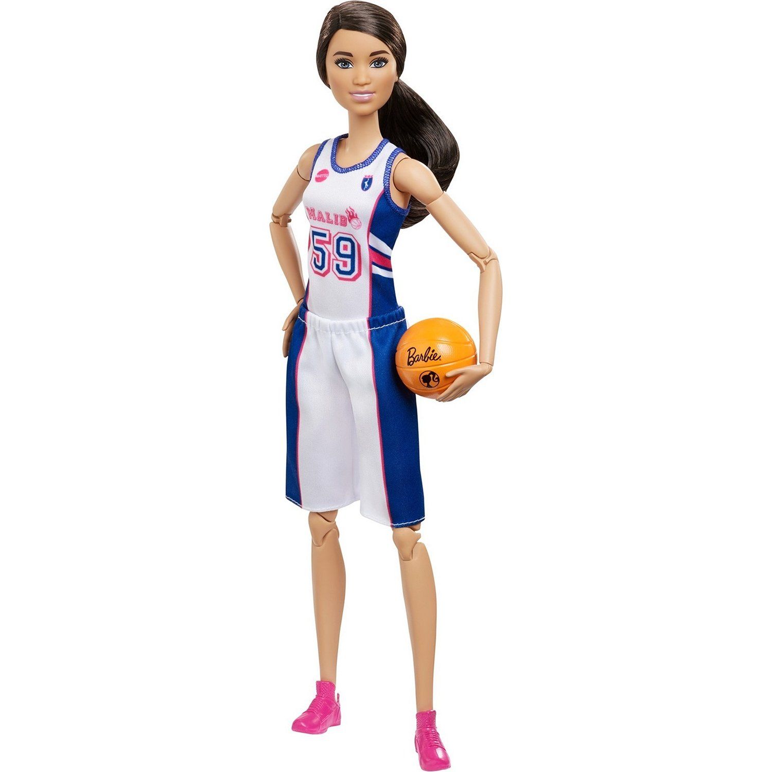 Кукла Барби MADE TO MOVE Баскетболистка DVF68/FXP06 - фото