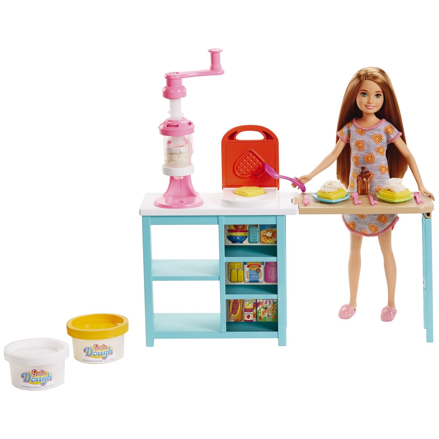 Игровой набор Кукла Барби Завтрак FRH74 - фото