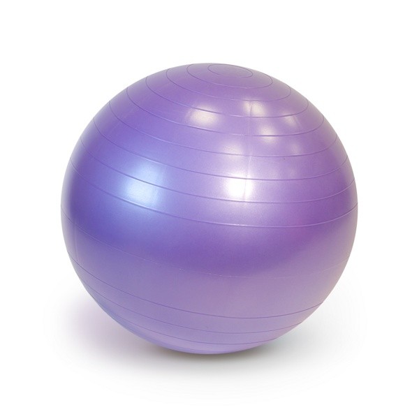 Гимнастический мяч Relmax 75 см фиолетовый Антивзрыв - фото