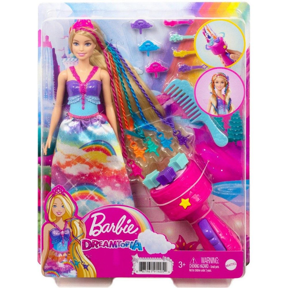 Кукла Барби Принцесса с кудрявыми прядями GTG00 - фото2