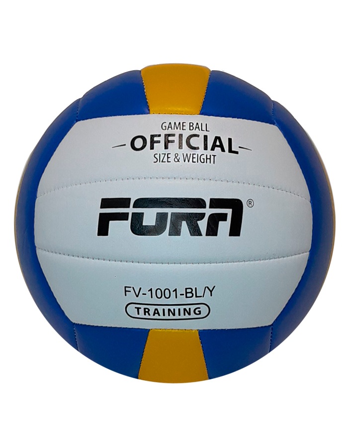 Мяч волейбольный №5 Fora FV-1001-BL/Y - фото