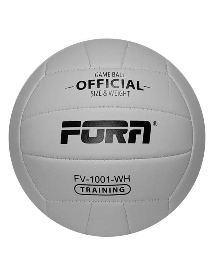 Мяч волейбольный №5 Fora FV-1001-WH - фото