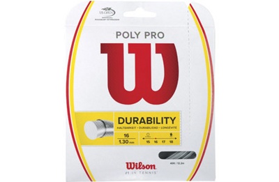 Струна теннисная Wilson Poly Pro WRZ921900 (12,2 м) 1,30 - фото