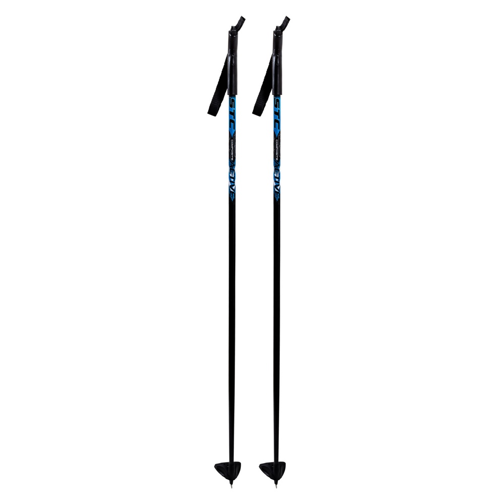 Лыжные палки STC ACTIVE 120 см стекловолокно - фото