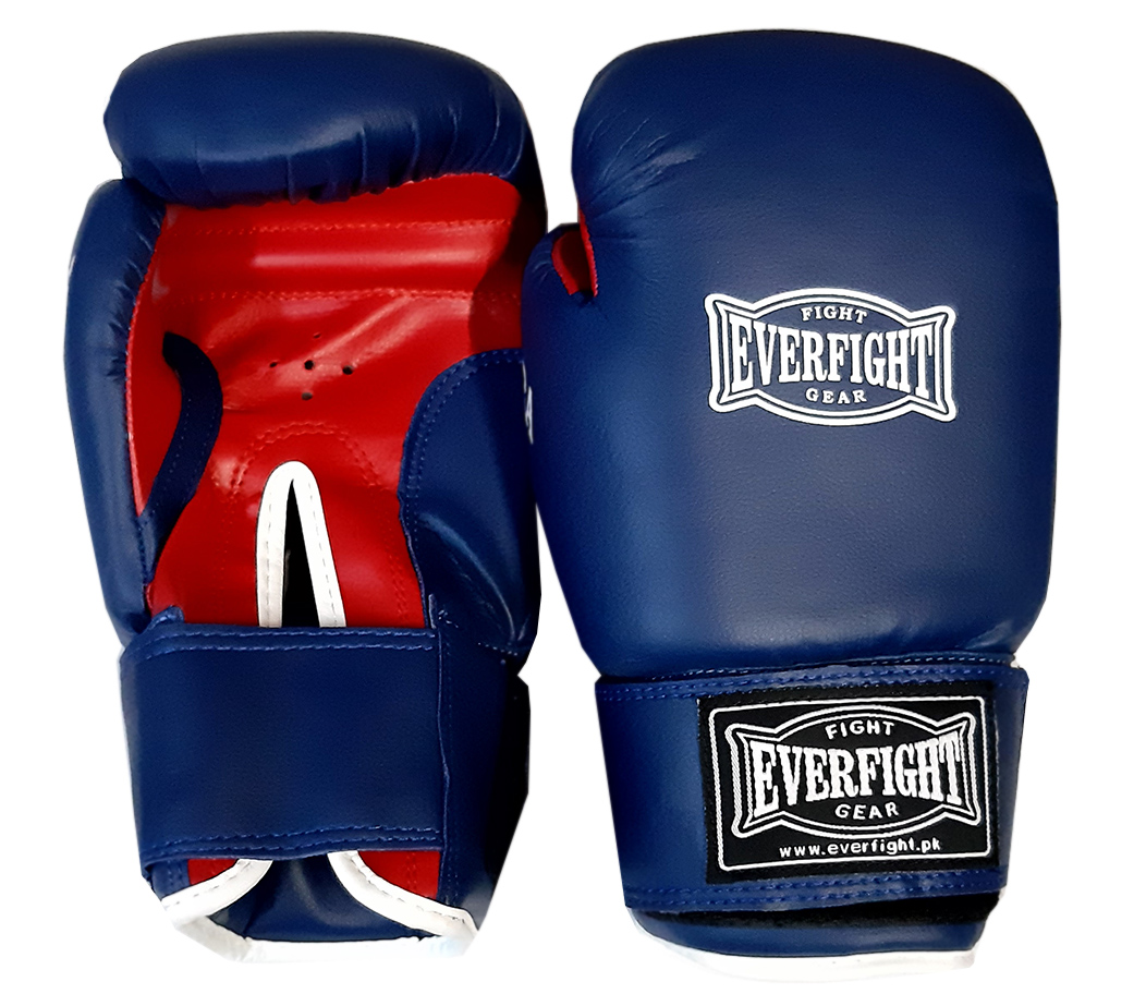 Боксерские перчатки EVERFIGHT EGB-529 COBRA Blue (8, 10, 12 унц.) - фото2