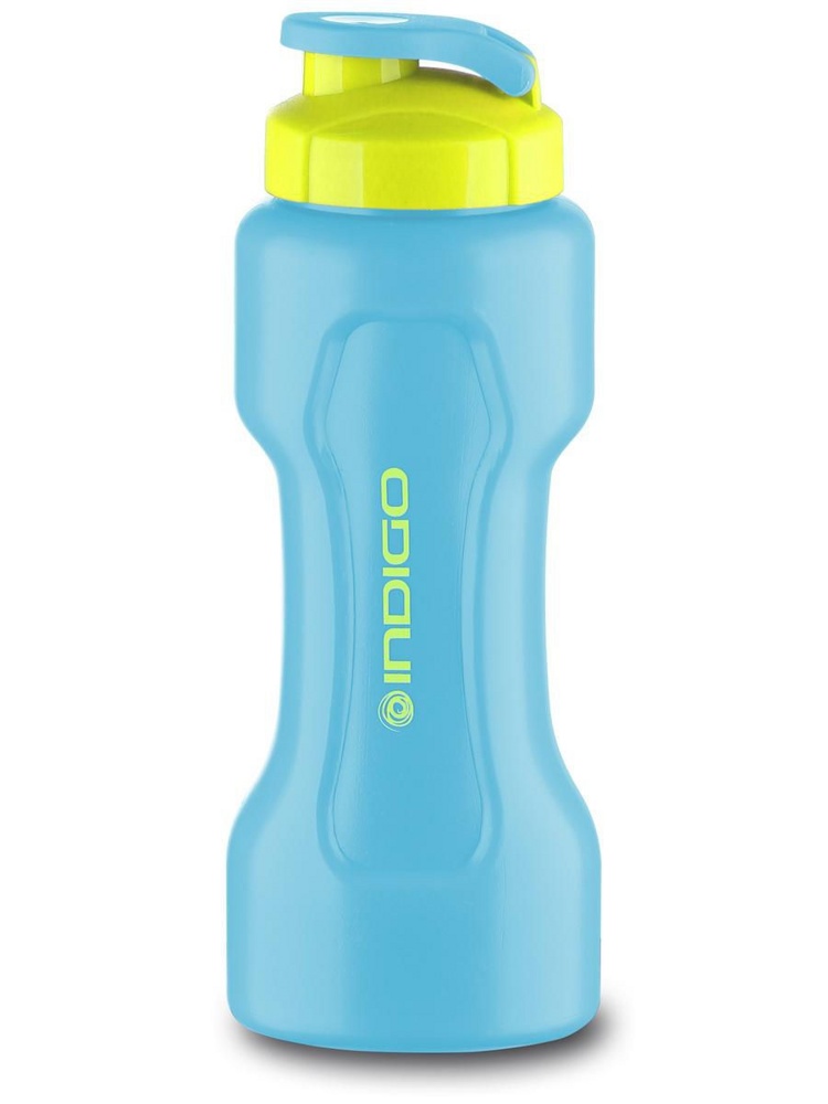 Бутылка для воды INDIGO ONEGA IN009 сине-жёлтый 720 мл - фото