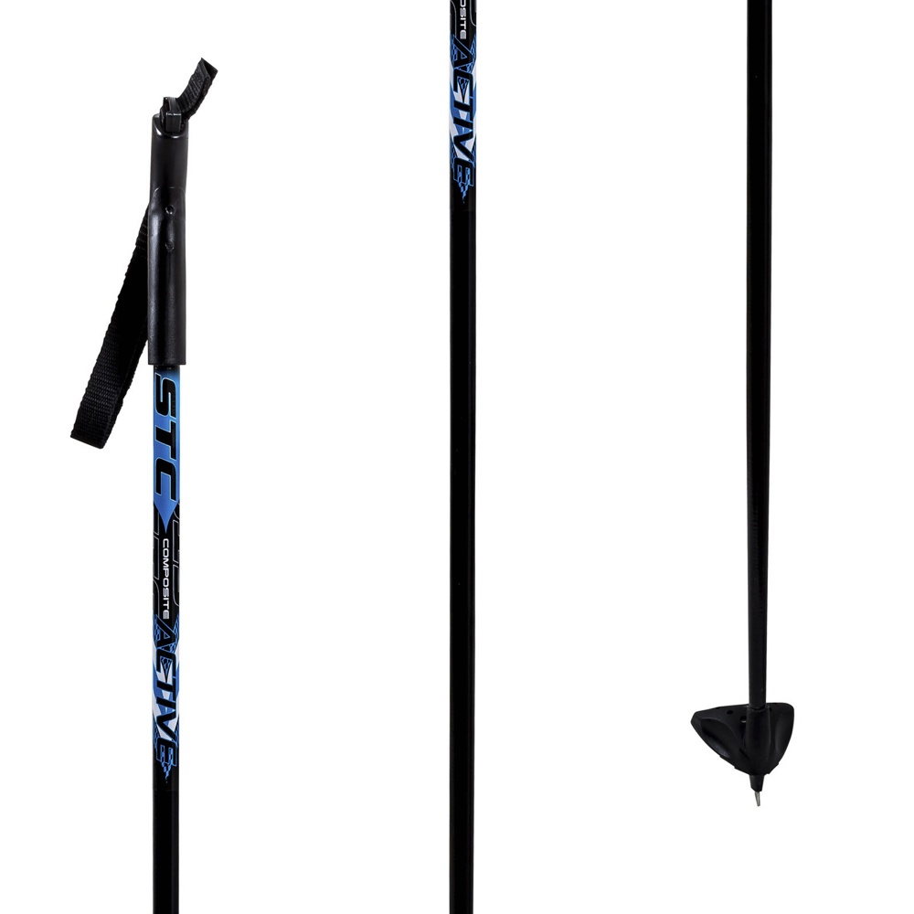 Лыжные палки STC ACTIVE 90 см стекловолокно - фото2