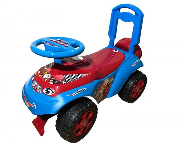 Каталка-автомобиль Doloni-Toys 0142/12 с музыкальным рулем - фото