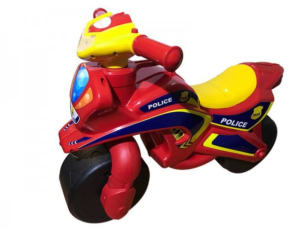 Каталка-мотоцикл Doloni-Toys Sport 0139/56 музыкальная - фото