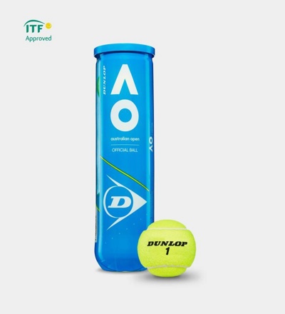 Мячи для тенниса Dunlop Australian Open 4 шт 622DN601356 - фото