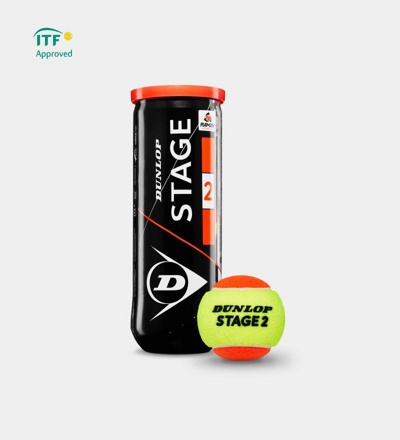 Мяч для тенниса Dunlop Stage 2 Orange 3шт 622DN601339 - фото