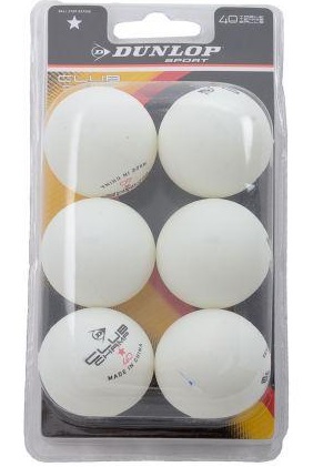 Мячи для настольного тенниса Dunlop Nitro Glow (6шт) 827DN679349 - фото