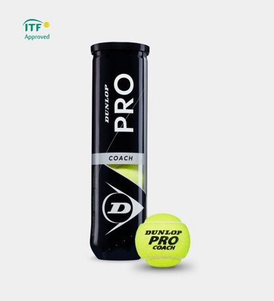 Мячи для тенниса Dunlop Pro Coach 4 шт 622DN601329 - фото