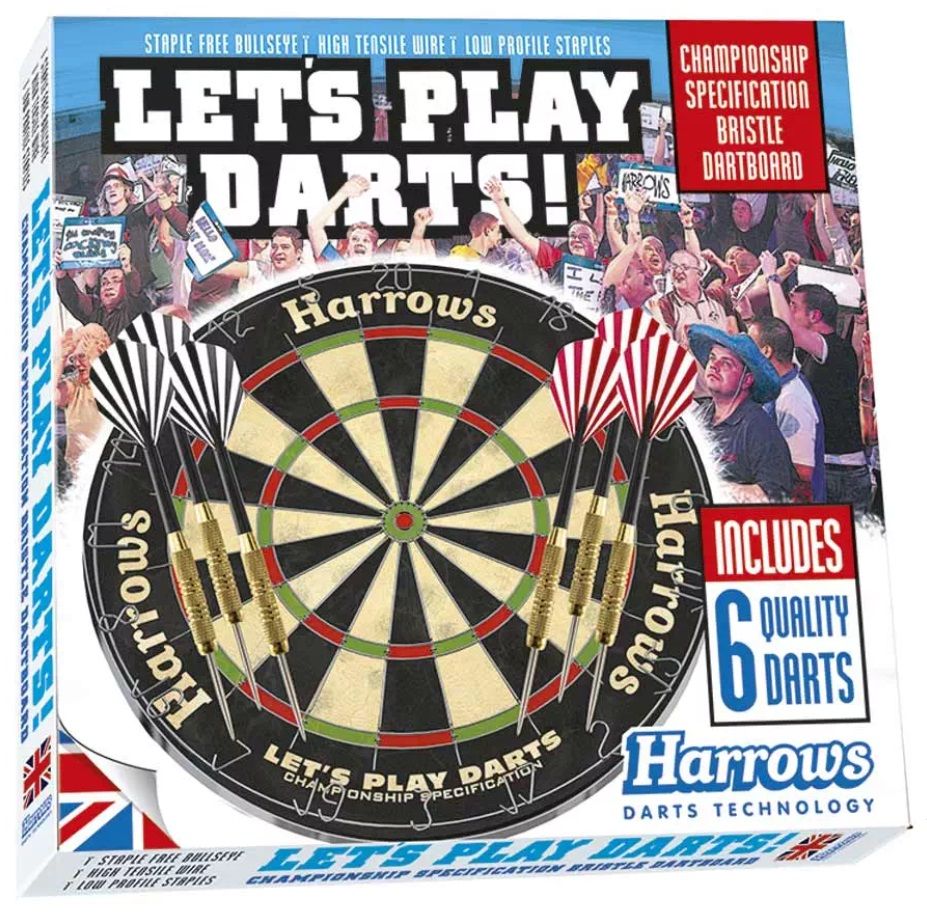 Дартс Harrows Let's Play Darts Game Set (с дротиками) - фото2