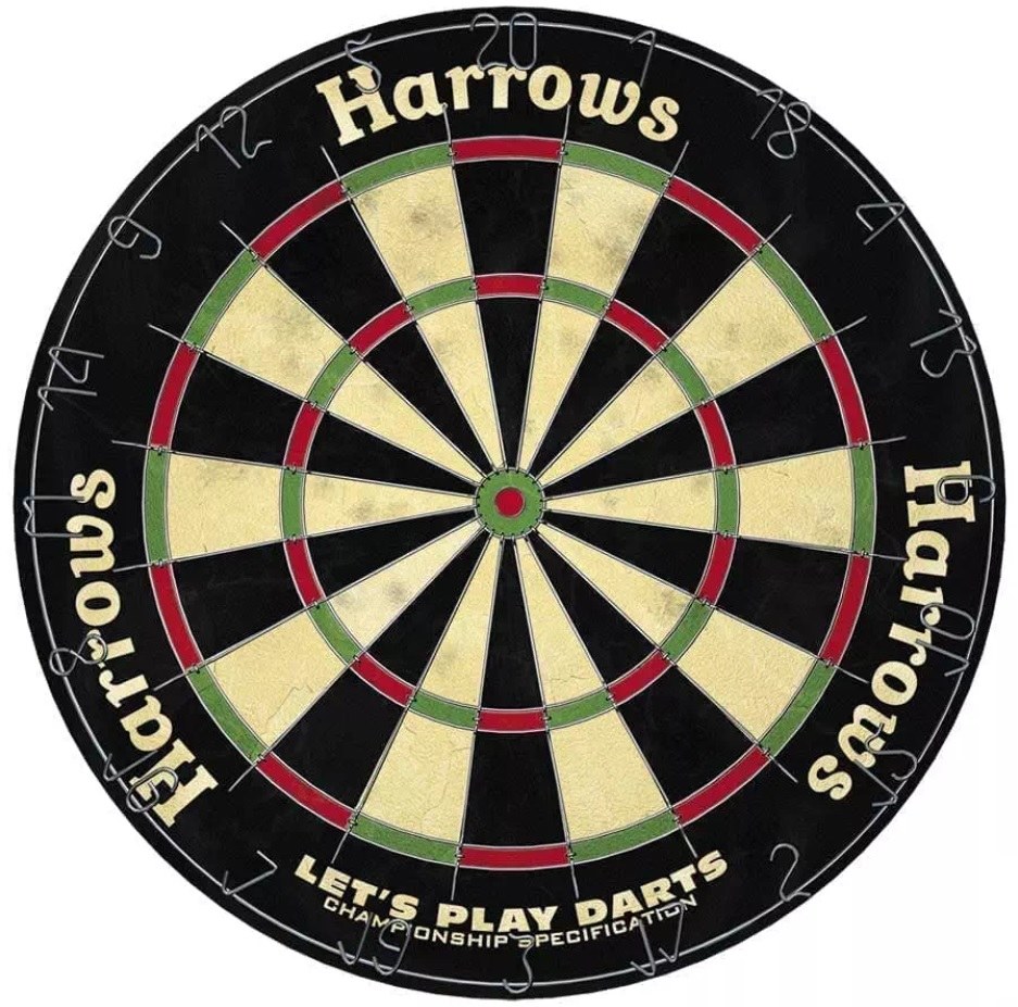 Дартс Harrows Let's Play Darts Game Set (с дротиками)