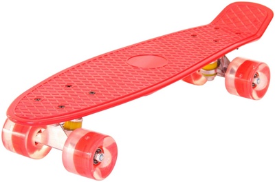 Пенни борд (скейтборд) Relmax GS-SB-X1 Red LED с подсветкой - фото
