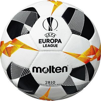Мяч футбольный №5 Molten F5U2810 UEFA Europa League 2020 Replika - фото