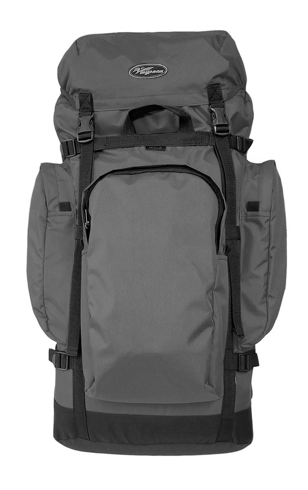 Рюкзак туристический Турлан Титан-65 л серый/черный