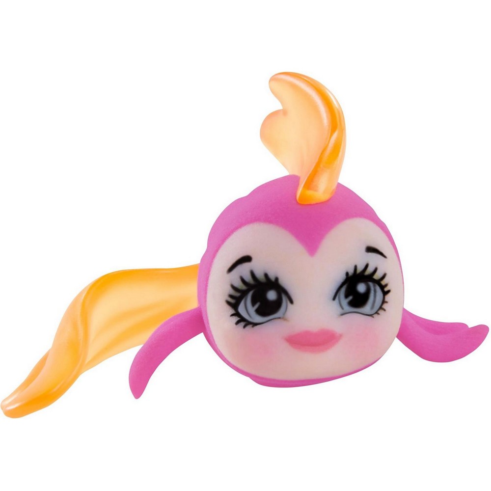 Кукла Маура Русалка с питомцем рыбкой Глайд 15см Enchantimals Mattel GYJ02 - фото2