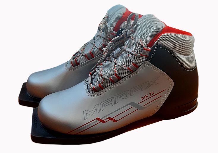Ботинки лыжные Marax MX-75 (75 мм, синт. кожа) (размеры от 33 до 46) - фото