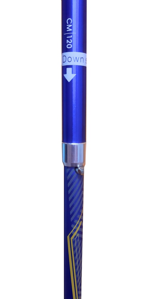Палки телескопические для скандинавской ходьбы Fora XG-03 Trekking Compact в чехле, 65-135 см синий - фото5
