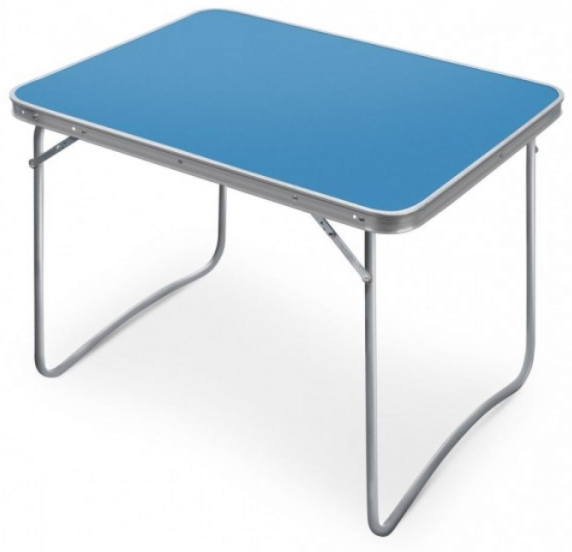 Стол складной туристический Ника ССТ-4 (голубой) (78,5х60х61см) - фото