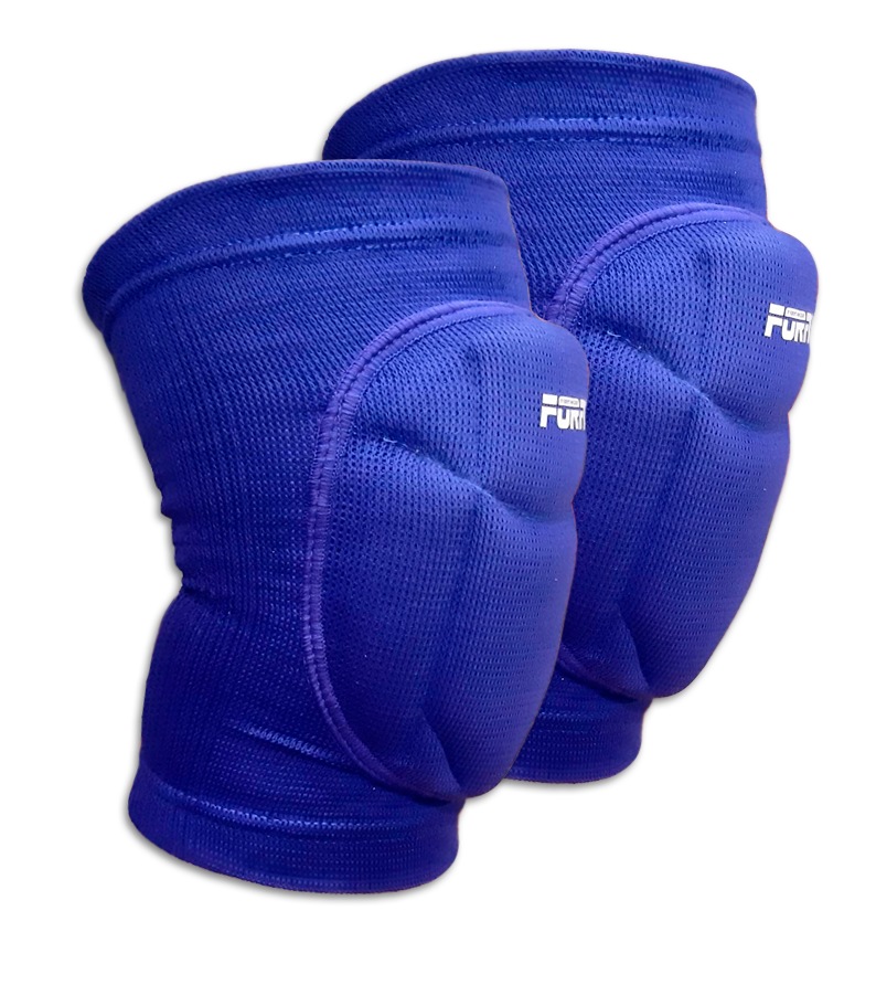 Наколенники волейбольные FORA 7103-BL синие (р-р S, M, L) - фото