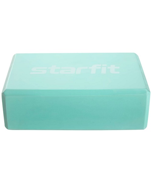 Блок для йоги STARFIT Core YB-200 (22,5х15х8 см, мятный)