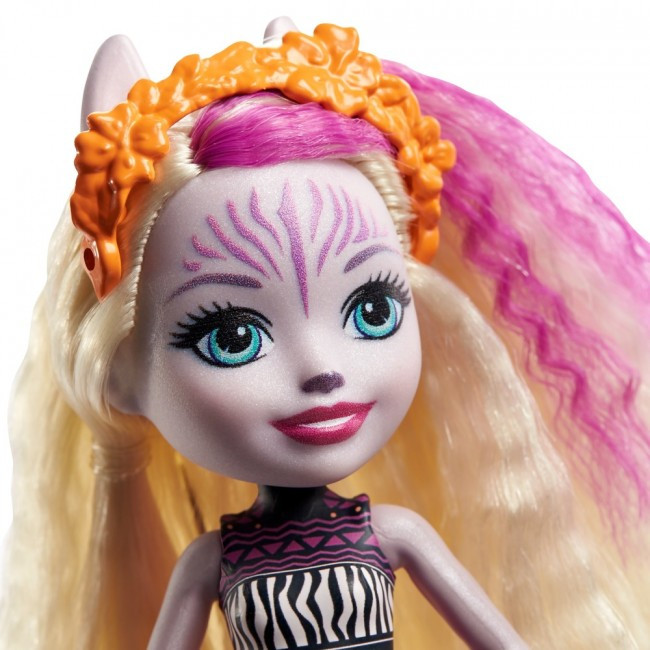 Кукла Зейди Зебра с питомцем зебра Реф 15см Enchantimals Mattel GTM27 - фото6