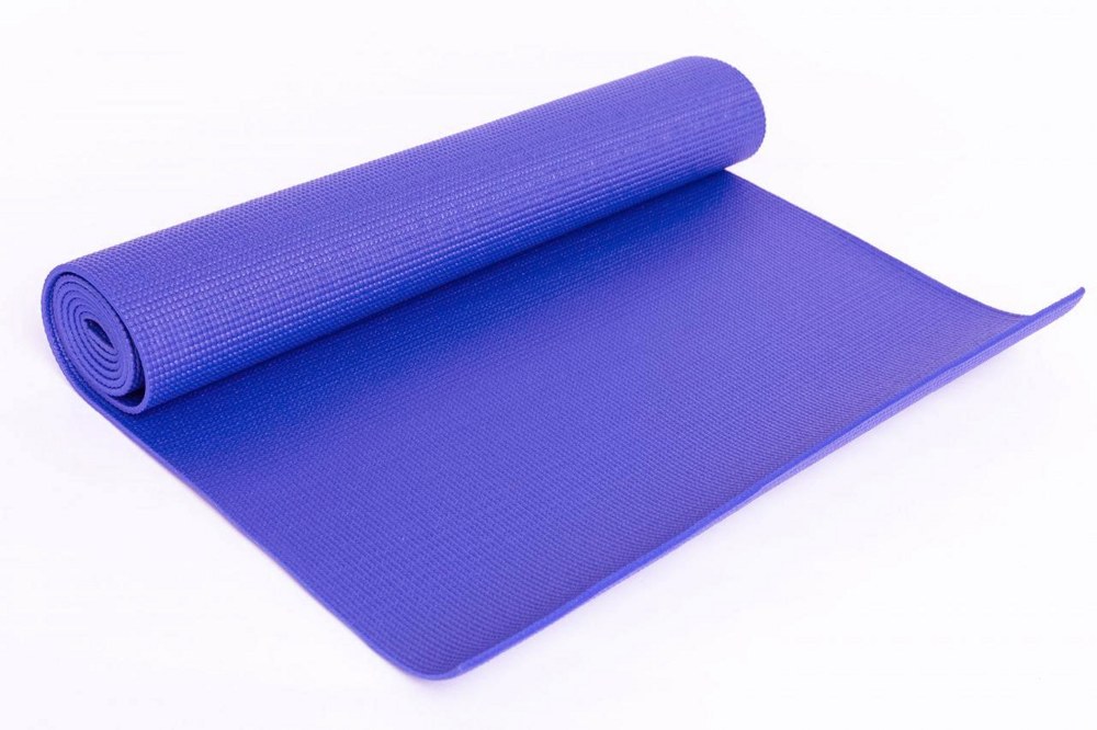Гимнастический коврик для йоги, фитнеса Artbell YL-YG-101-05-BL 5мм синий - фото