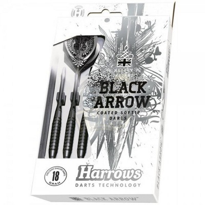 Дротики для электронного дартса Softip Harrows Black Arrows - фото