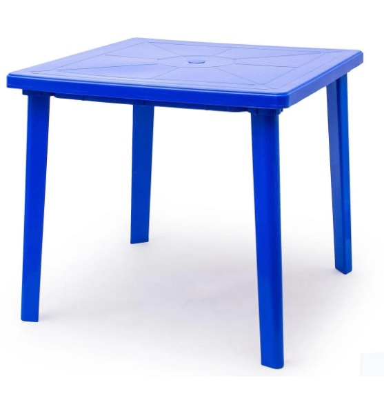 Стол пластиковый квадратный СтандартПластикГрупп 130-0019 (800х800х710мм) цвета в ассортименте