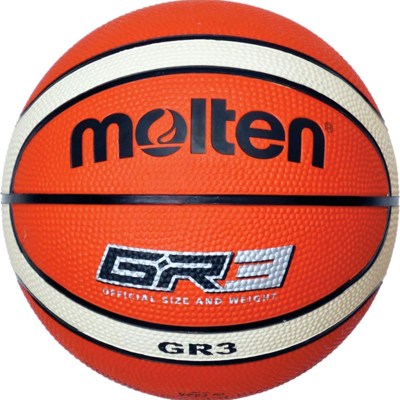 Мяч баскетбольный №3 Molten BGR3-OI - фото