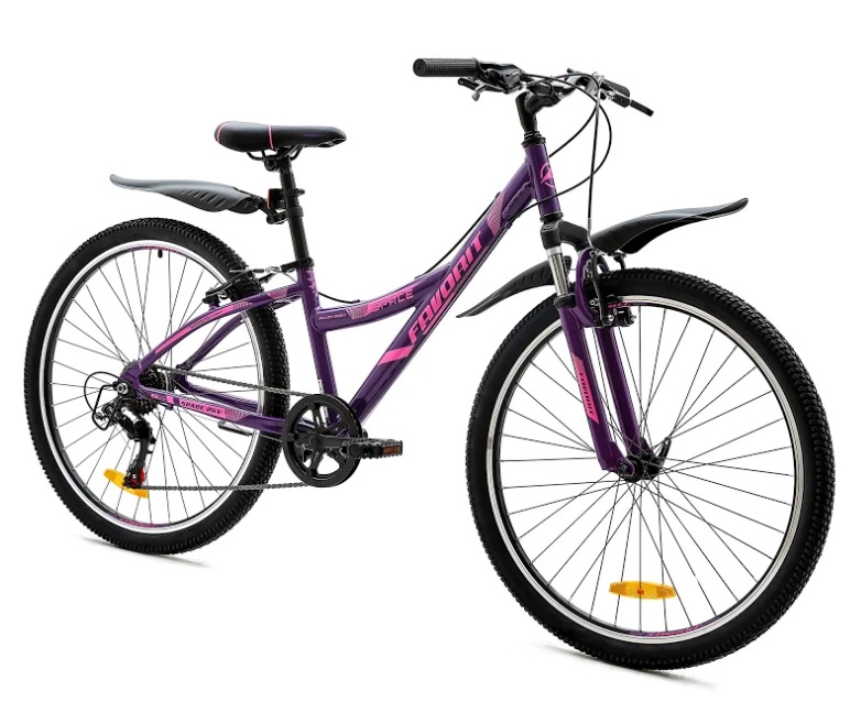 Велосипед Favorit Space 26 V 2020 (фиолетовый)