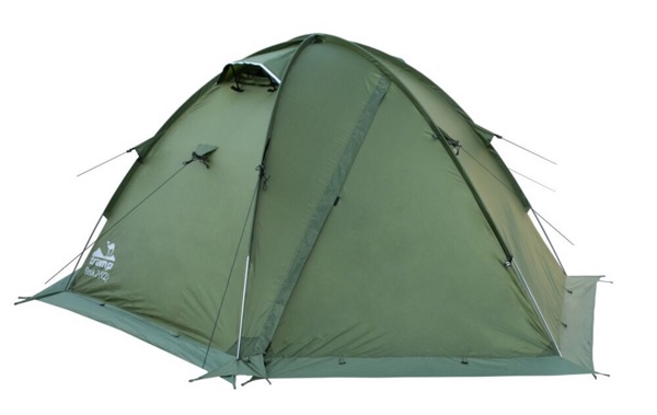 Палатка туристическая 2-х местная Tramp Rock 2 Green (V2) (8000 mm) - фото2