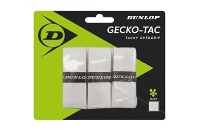Намотка на ракетку Dunlop Gecko-Tac белый 3 шт 623DN613264 - фото