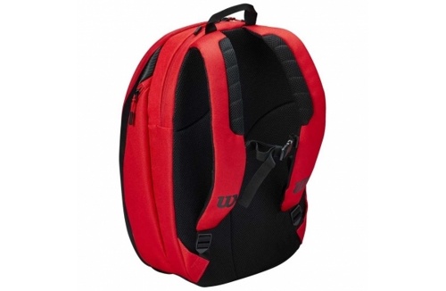 Рюкзак-сумка теннисная Wilson Federer DNA Backpack WR8005301001 (оранжевый/черный) - фото2