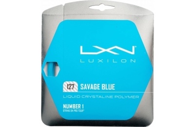 Струна теннисная Luxilon SAVAGE BLUE WRZ994520 (12,2 м) 1,27 - фото