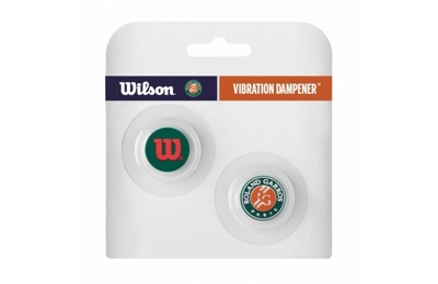Виброгаситель для т/ракеток Wilson Roland Garros Vibra Dampener (2 шт.) - фото