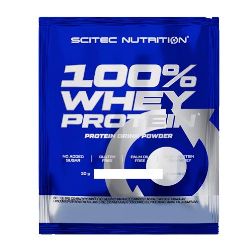 Протеин сывороточный (концентрат) Whey Protein Scitec Nutrition 30г (ваниль)