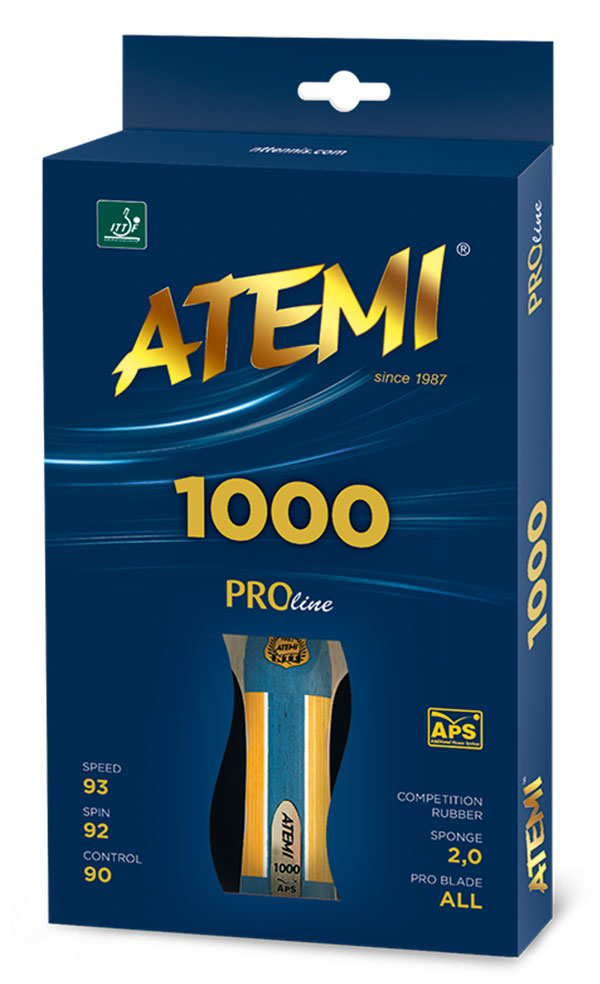 Ракетка для настольного тенниса Atemi Pro 1000 AN - фото2