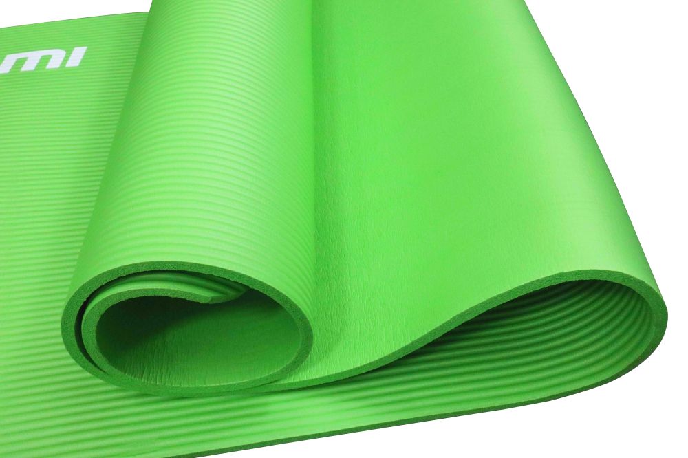Коврик для фитнеса гимнастический ATEMI AYM05GN NBR 183x61x1,0см зеленый - фото2