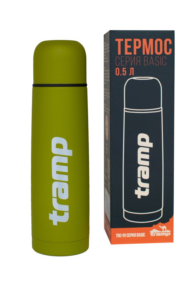 Термос Tramp Basic 0,5 л (оливковый) TRC-111о - фото