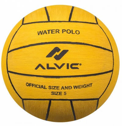Мяч для водного поло №5 Alvic yellow - фото
