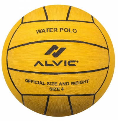 Мяч для водного поло №4 Alvic yellow - фото