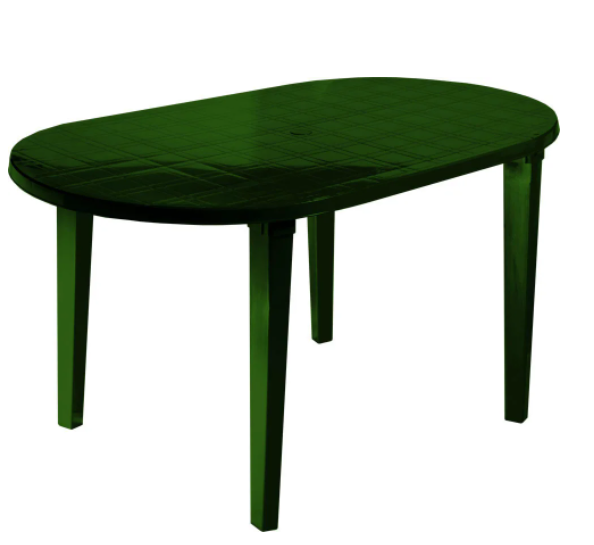 Стол пластиковый овальный СтандартПластикГрупп 130-0021 (1400х800х710) цвета в ассортименте - фото2